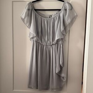Elegant Gray Women's Dress